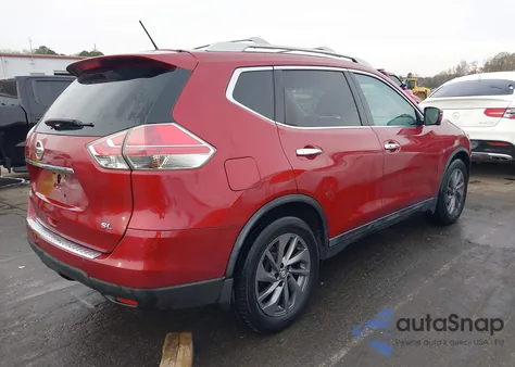 2016 Nissan Rogue Sl из США, поврежденный, VIN 5N1AT2MT1GC770711